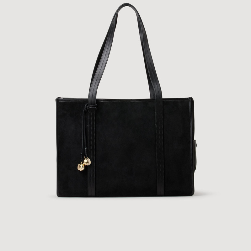 SOFT SUEDE SHOPPING BAG 1