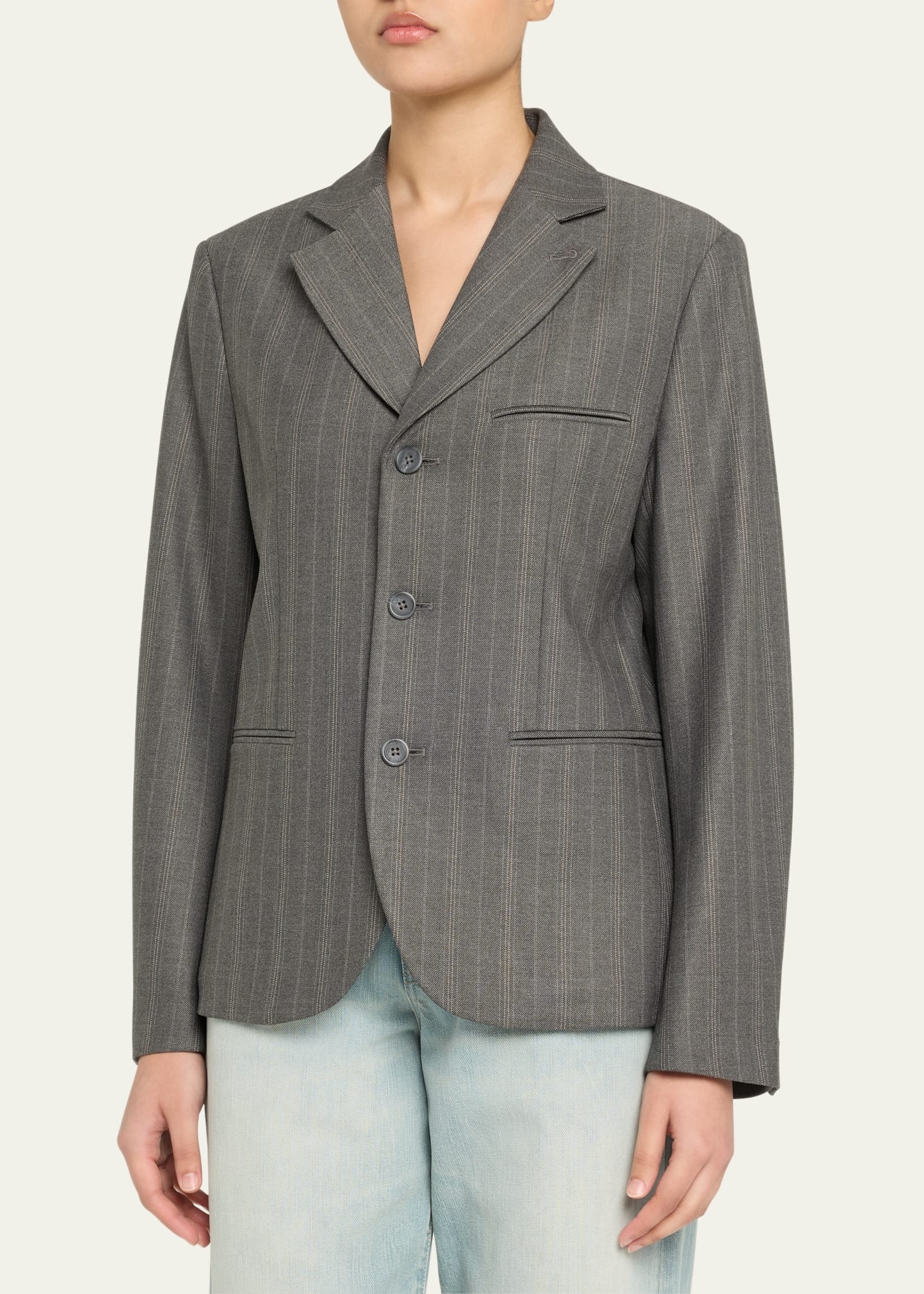 L.E.S. Stripe Blazer - 4