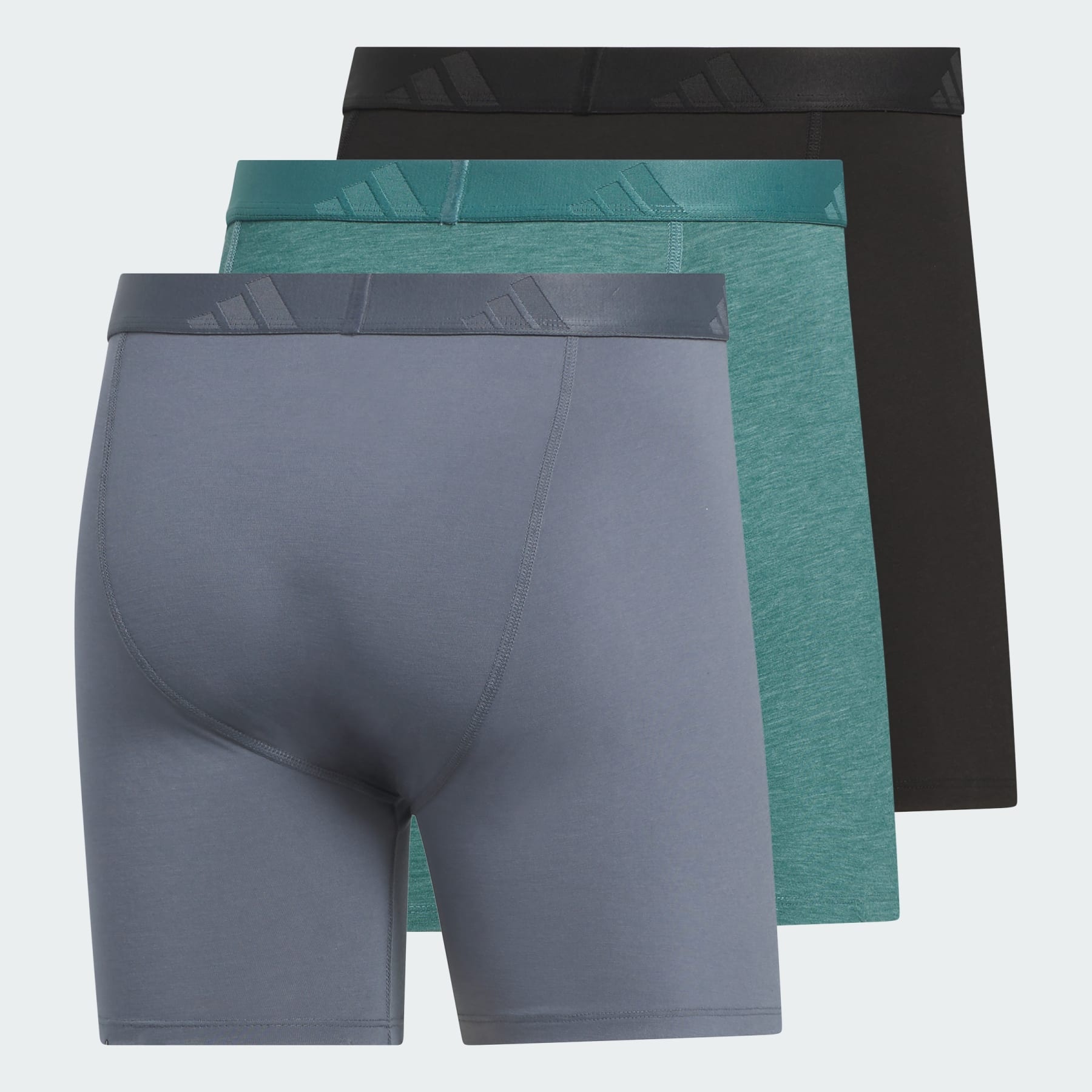 Luxe Comfort 3-Pack Boxer Briefs - 3