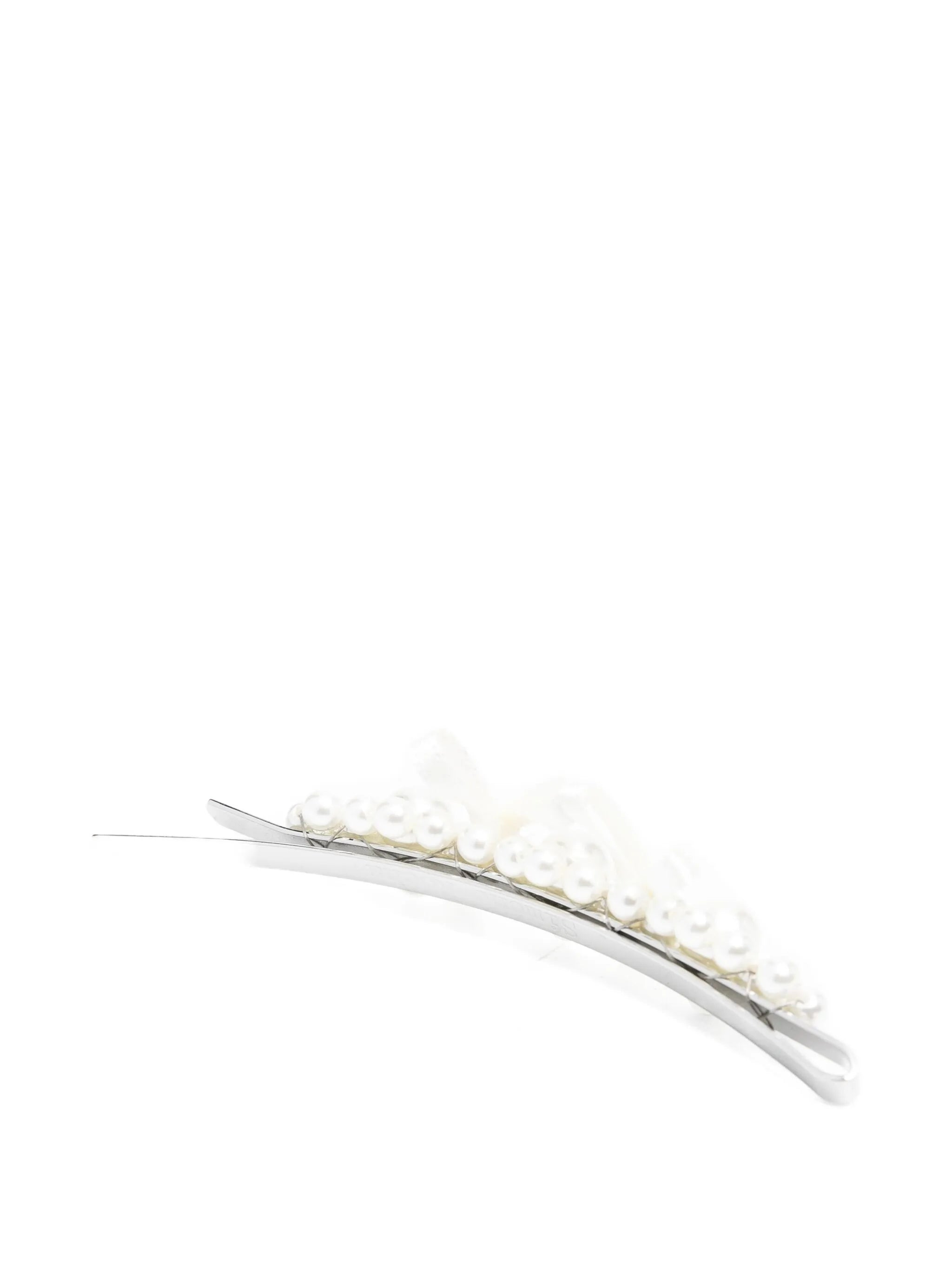 bow-embellished hair clip - 2