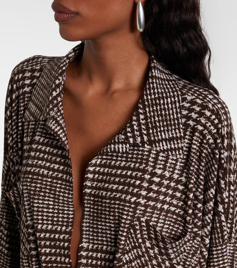 Prince of Wales check bodysuit 4