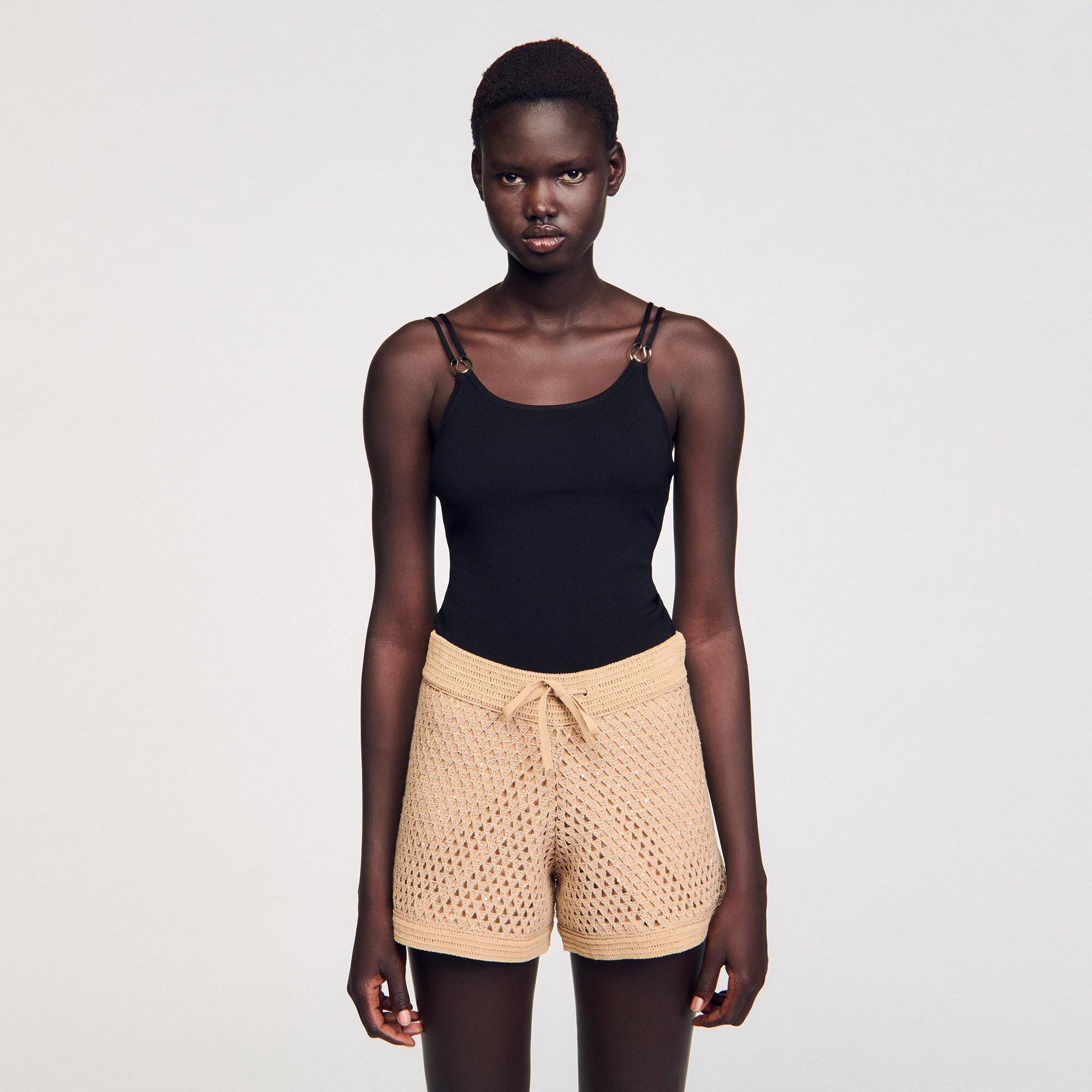 JEWELERY DETAIL KNIT LEOTARD - 4