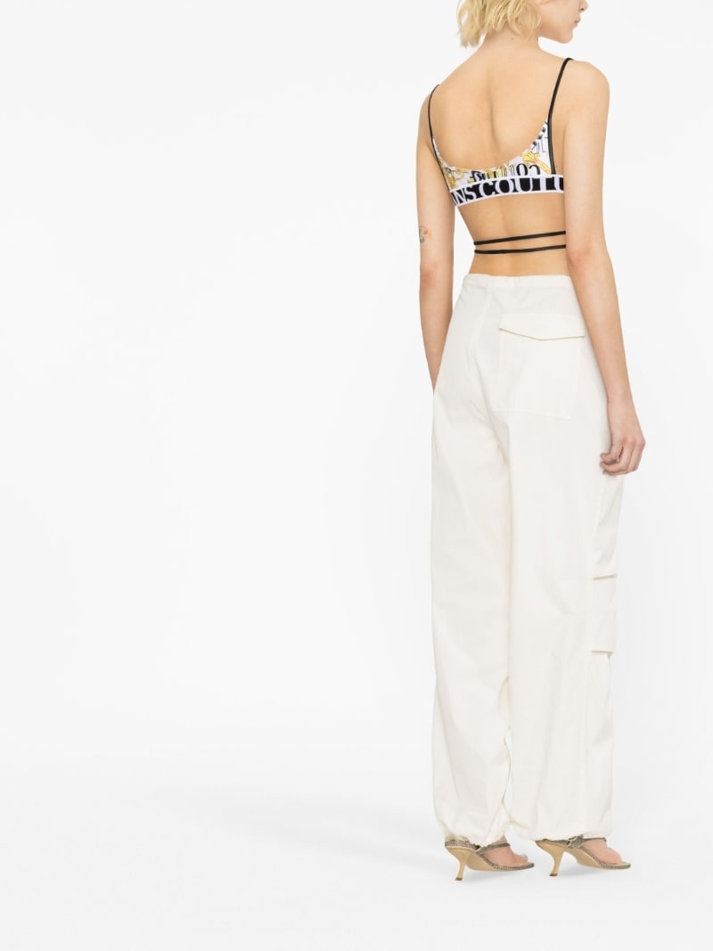 Logo Couture crop top - 3