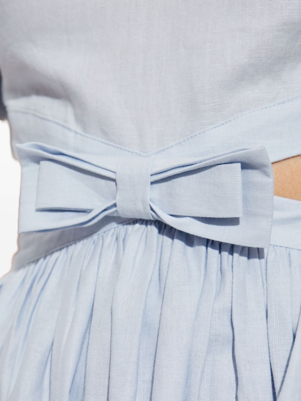 linen-cotton dress - 5