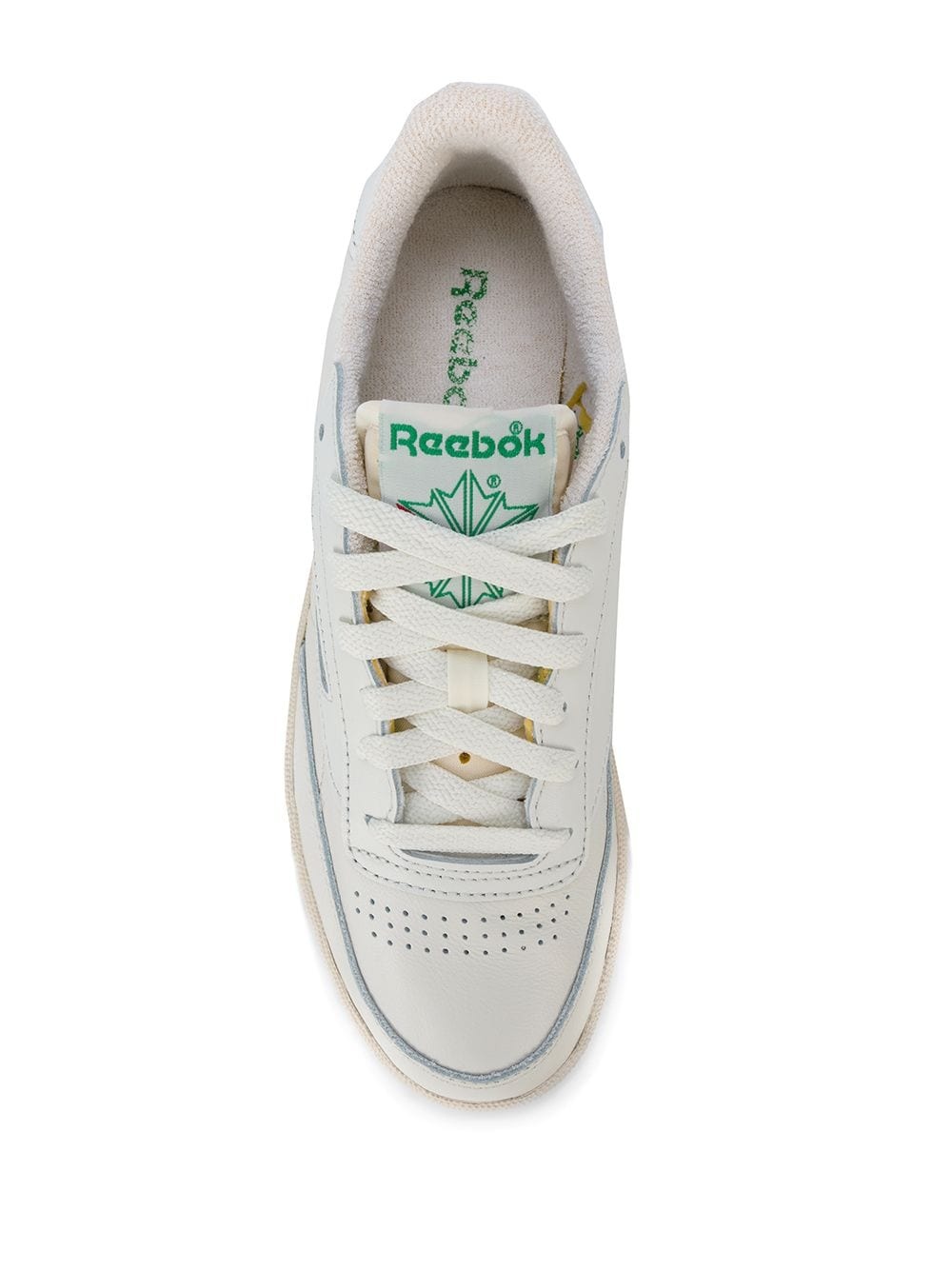 Club C Stacked leather sneakers - 4