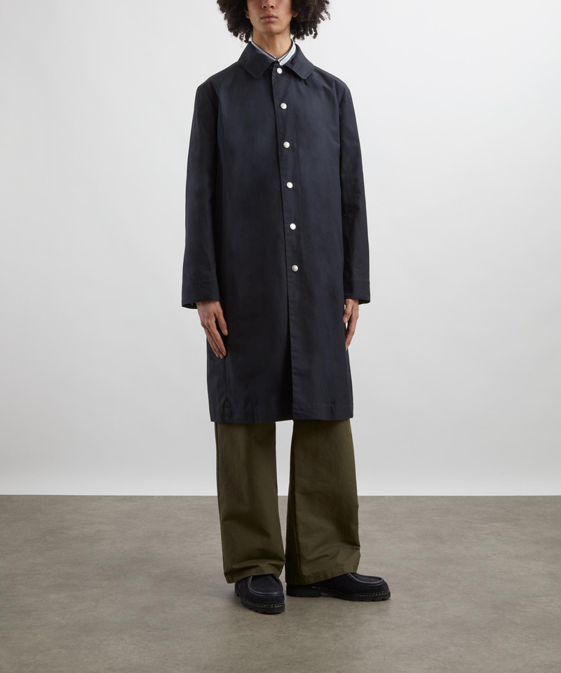 A.P.C. Arthur Waxed Cotton Mac outlook