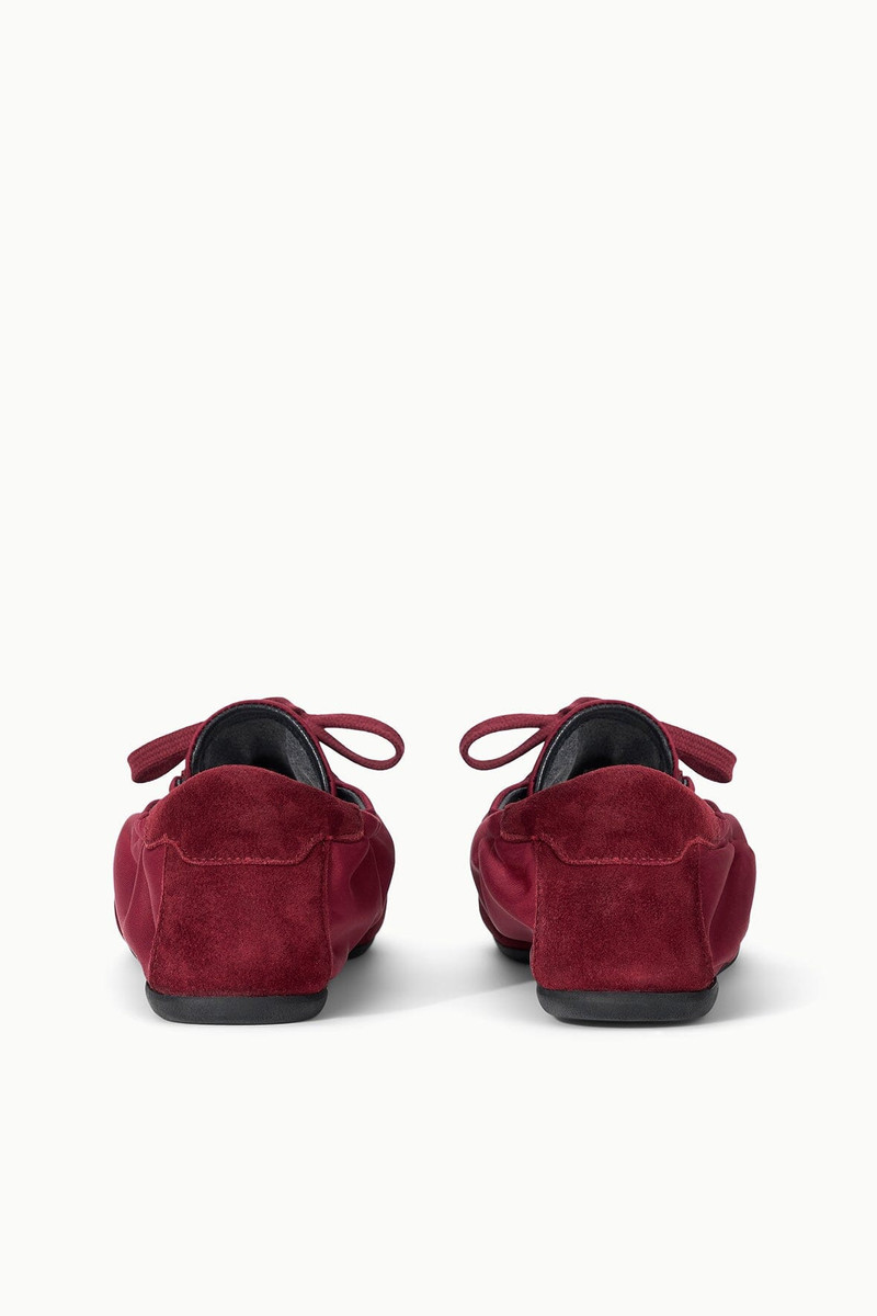STAUD JOEY SPORT BALLET OXBLOOD 5