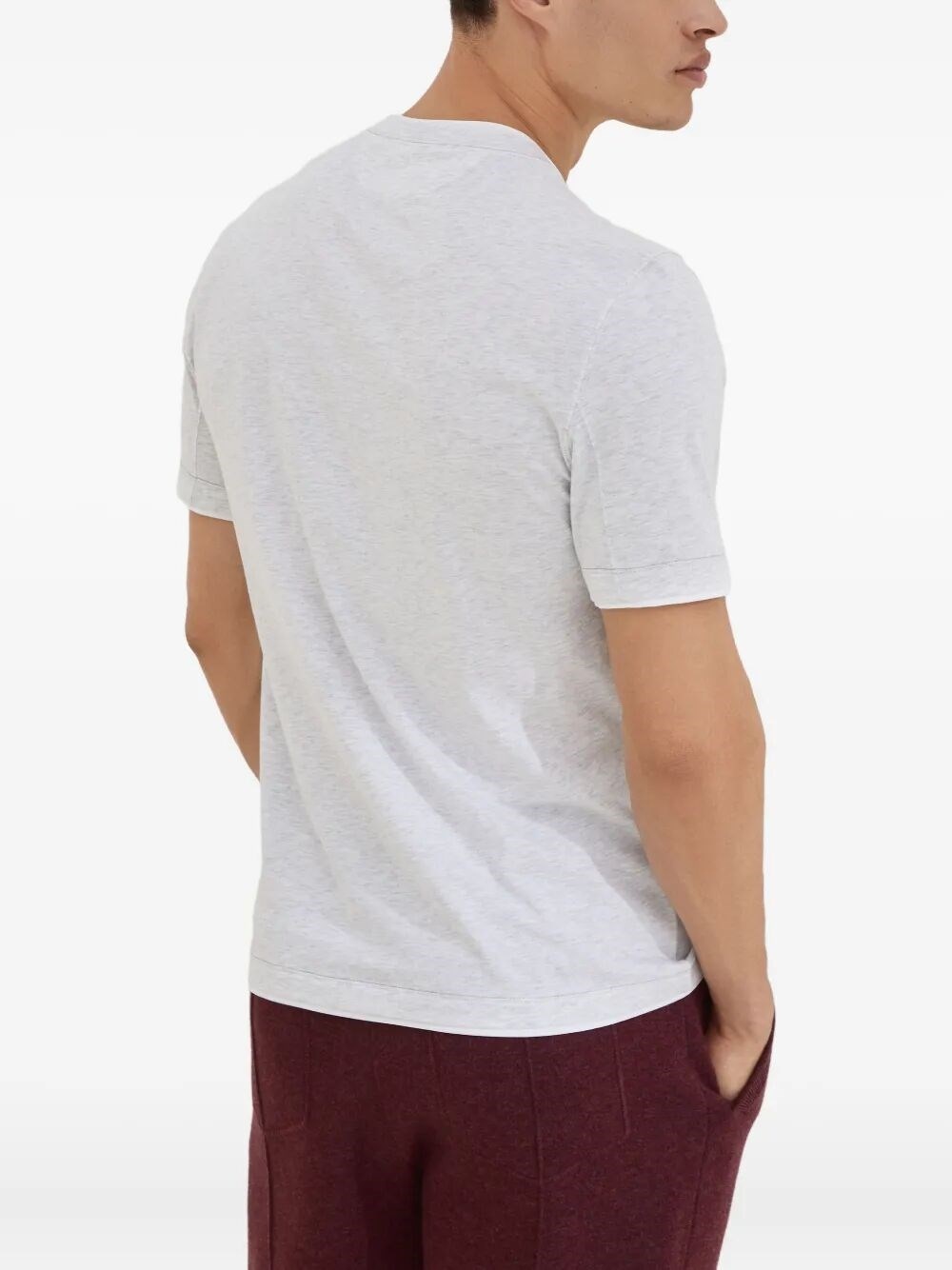 T-Shirt With Logo And Faux-Layering - 4