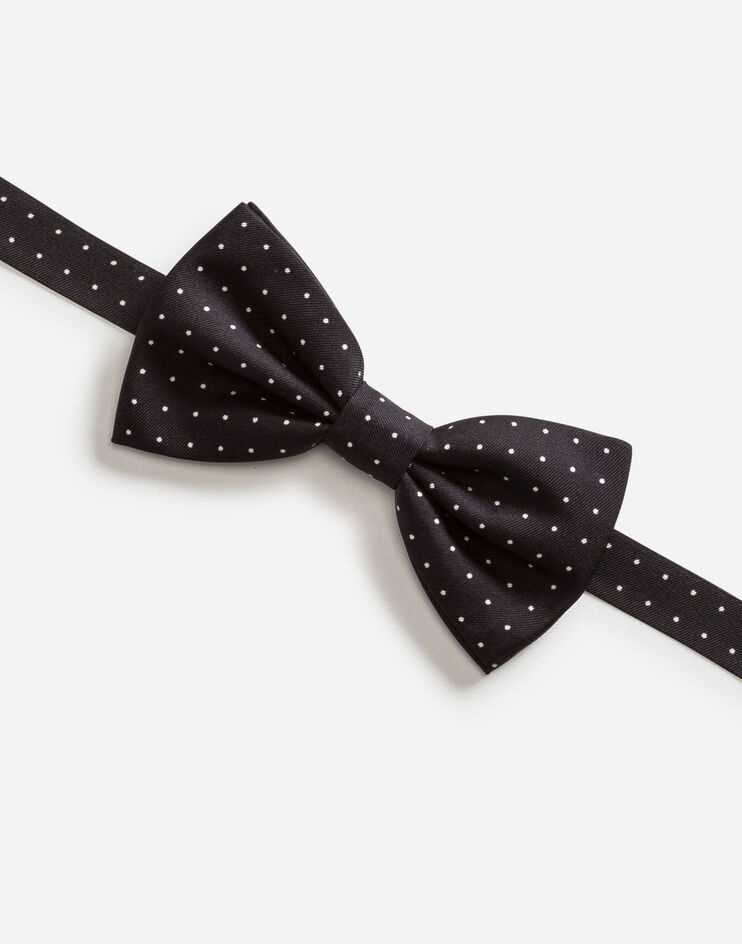 Bow-tie in printed silk - 2