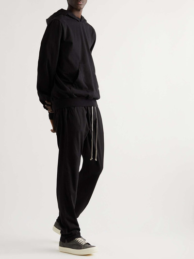 Rick Owens DRKSHDW Berlin Slim-Fit Tapered Organic Cotton-Jersey Drawstring Trousers outlook