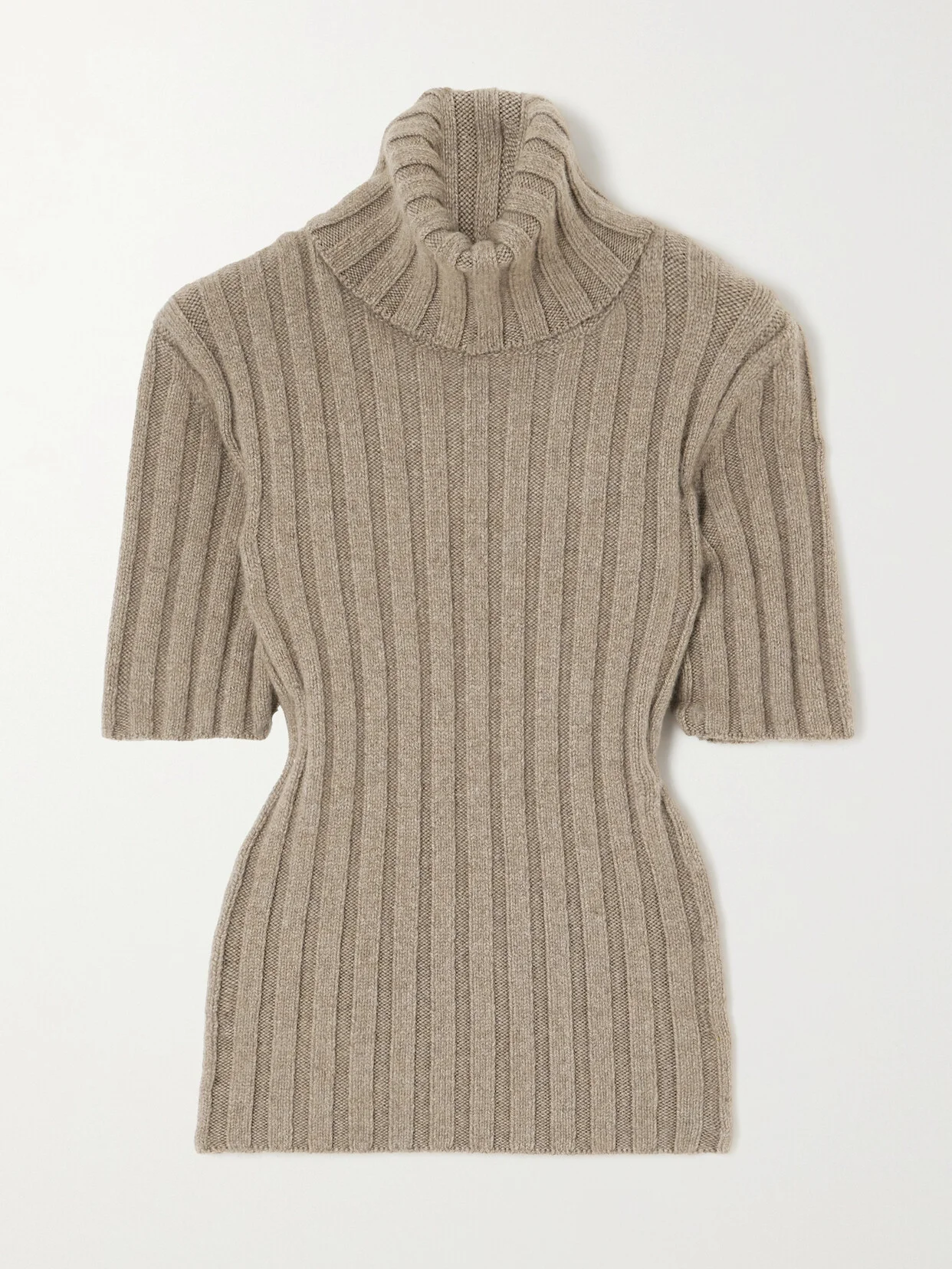 Depinal Ribbed Cashmere And Mohair-blend Turtleneck Sweater - 1