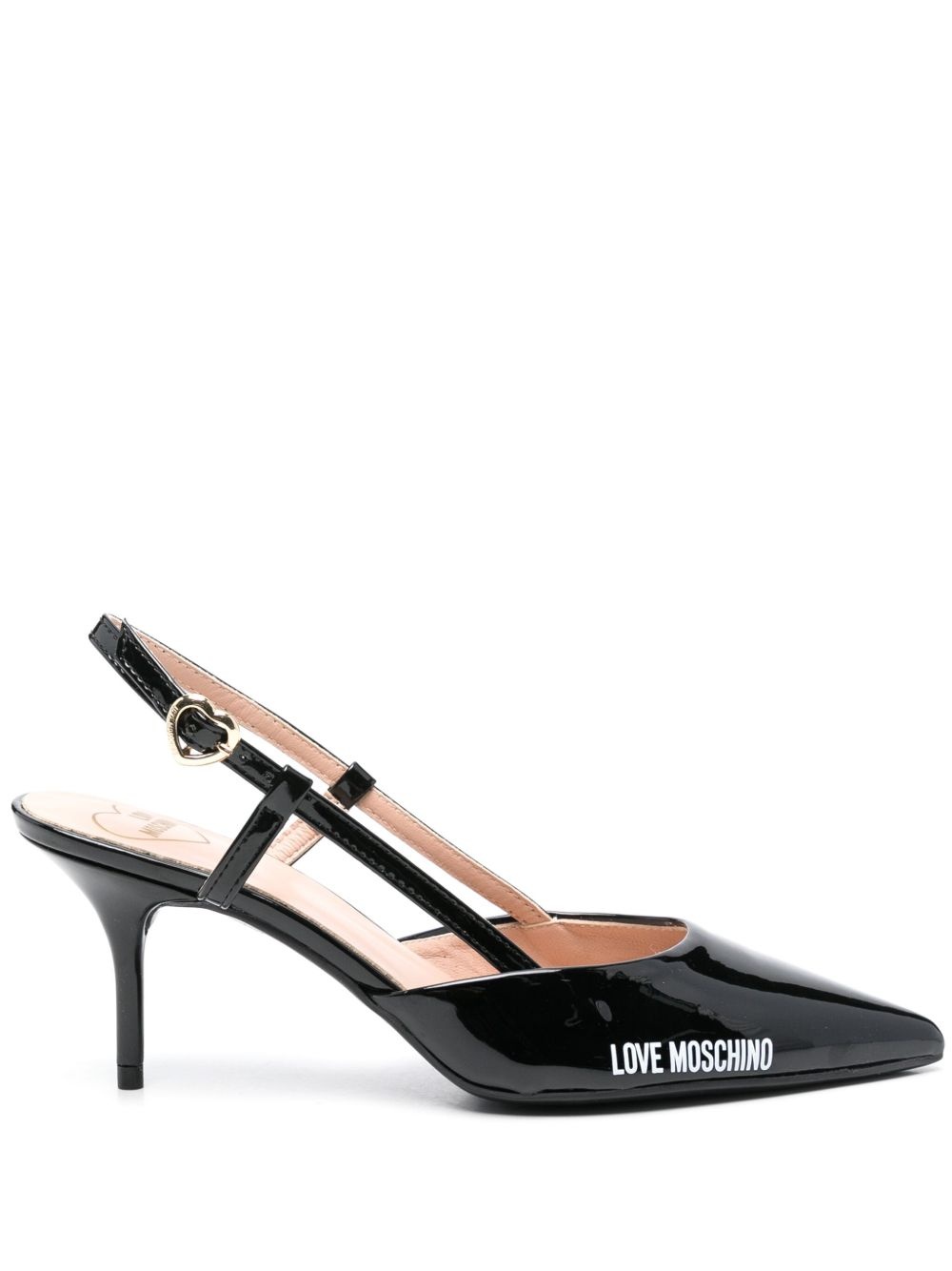 80mm logo-print pump - 1