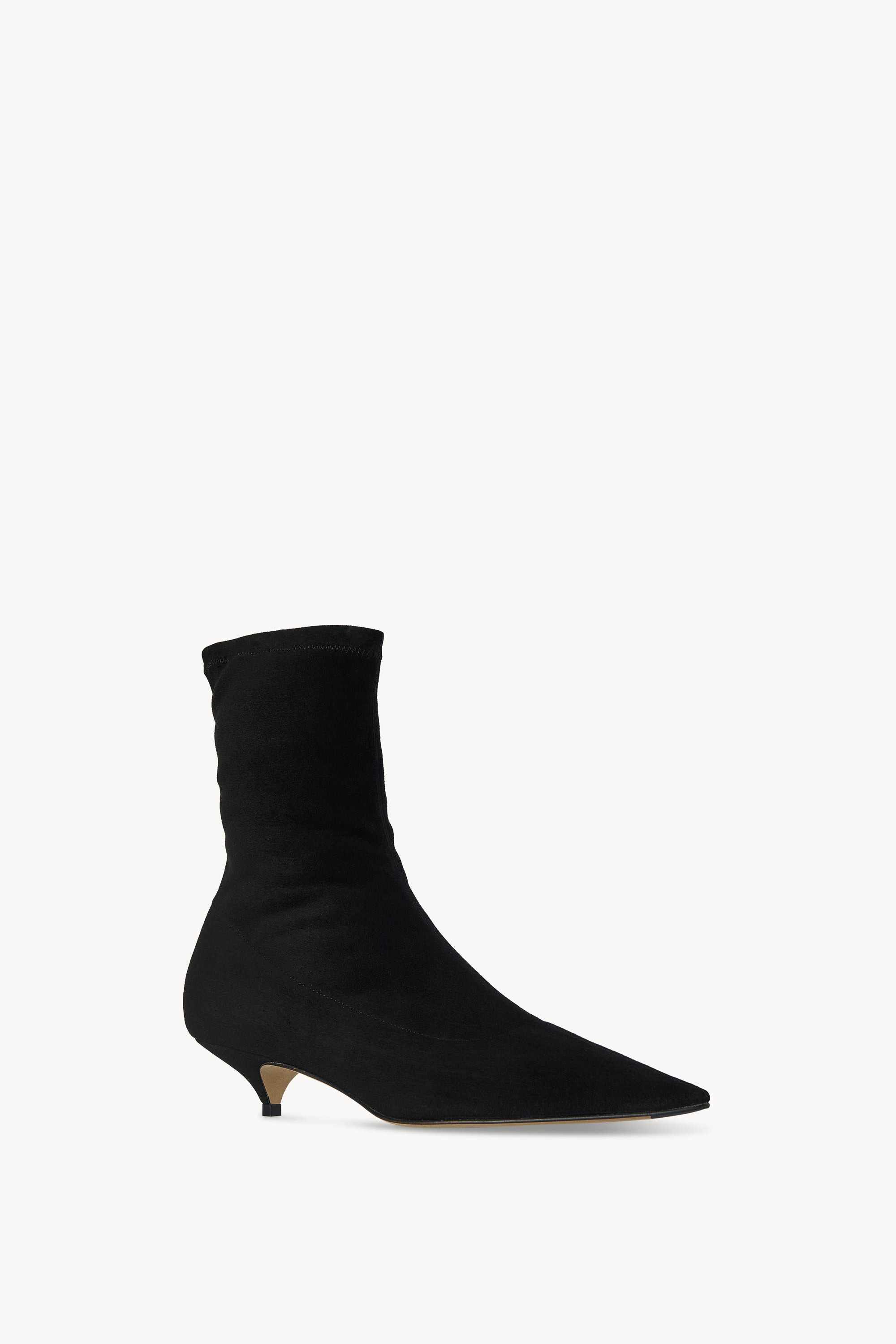 Liisa Kitten Boot in Suede - 2