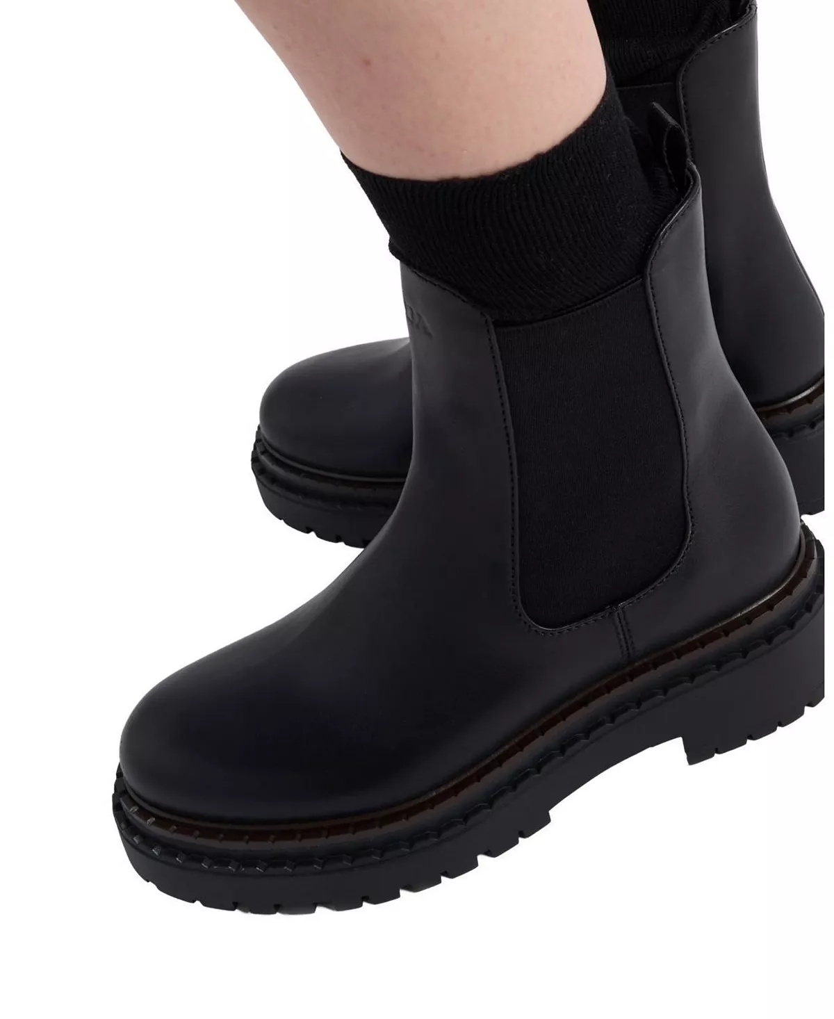Women's Leather Chelsea Boots - 2