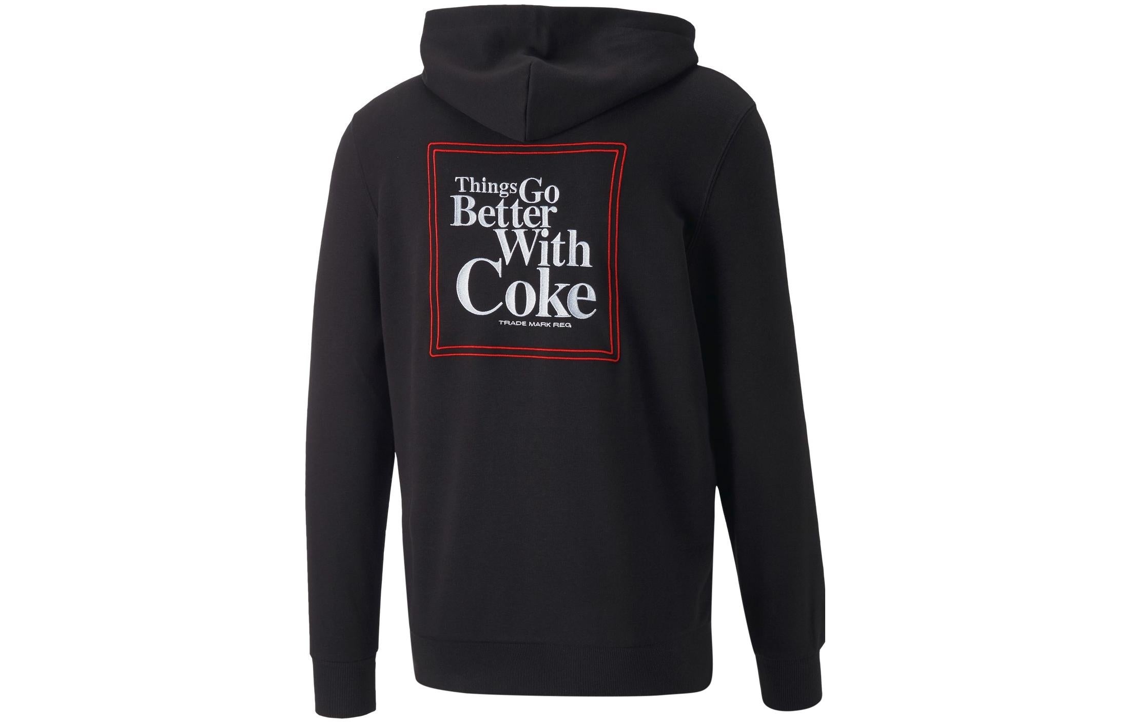 PUMA X Coca Cola Hoodie 'Black' 536161-01 - 2