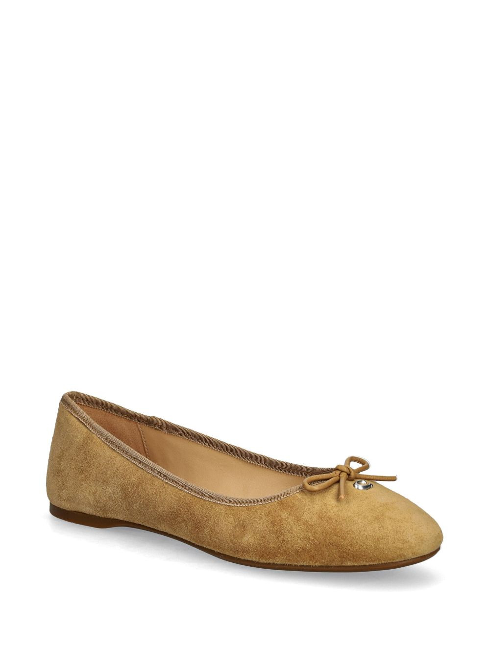 suede ballerina shoes - 2