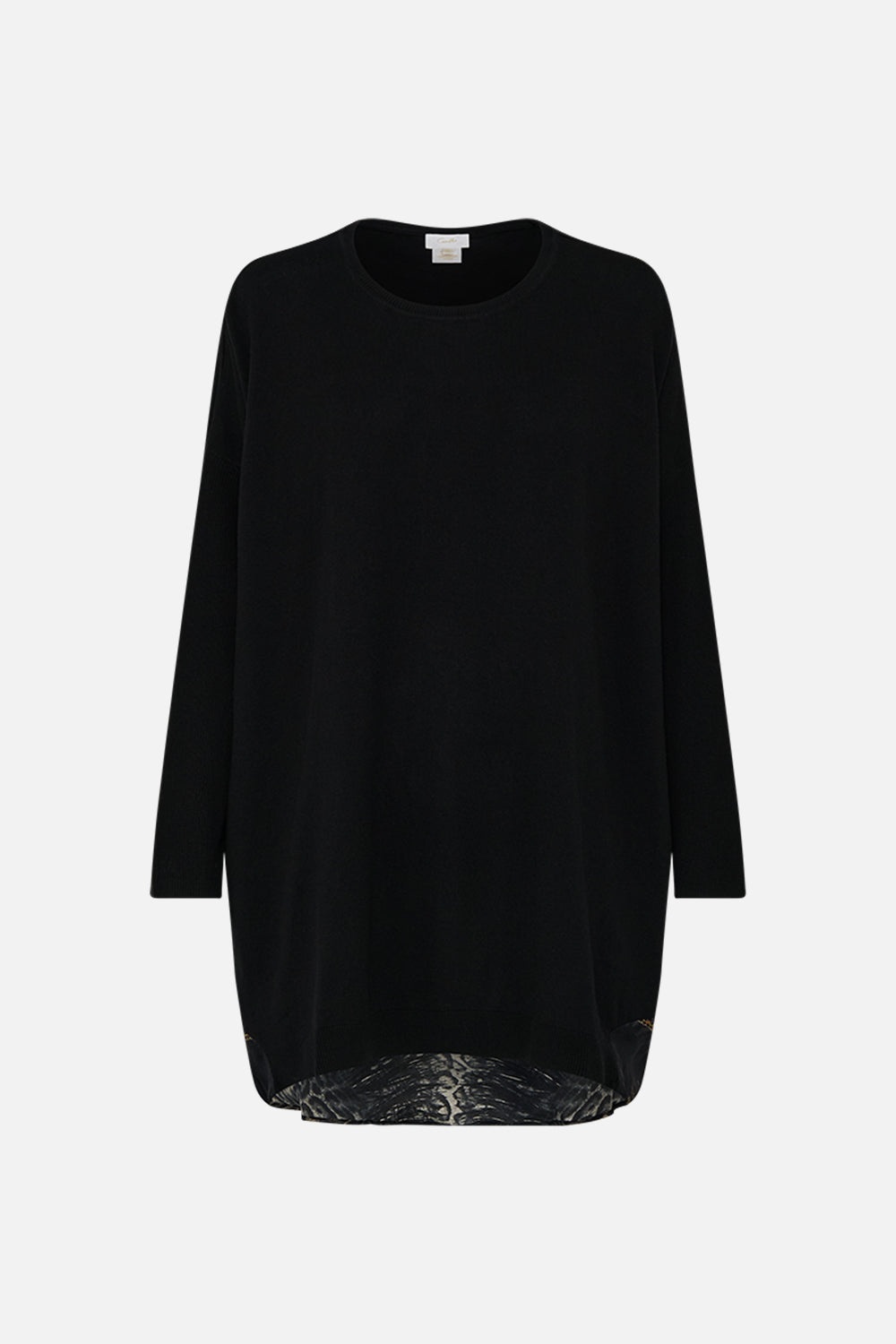 LONG SLEEVE JUMPER WITH PRINT BACK - 1