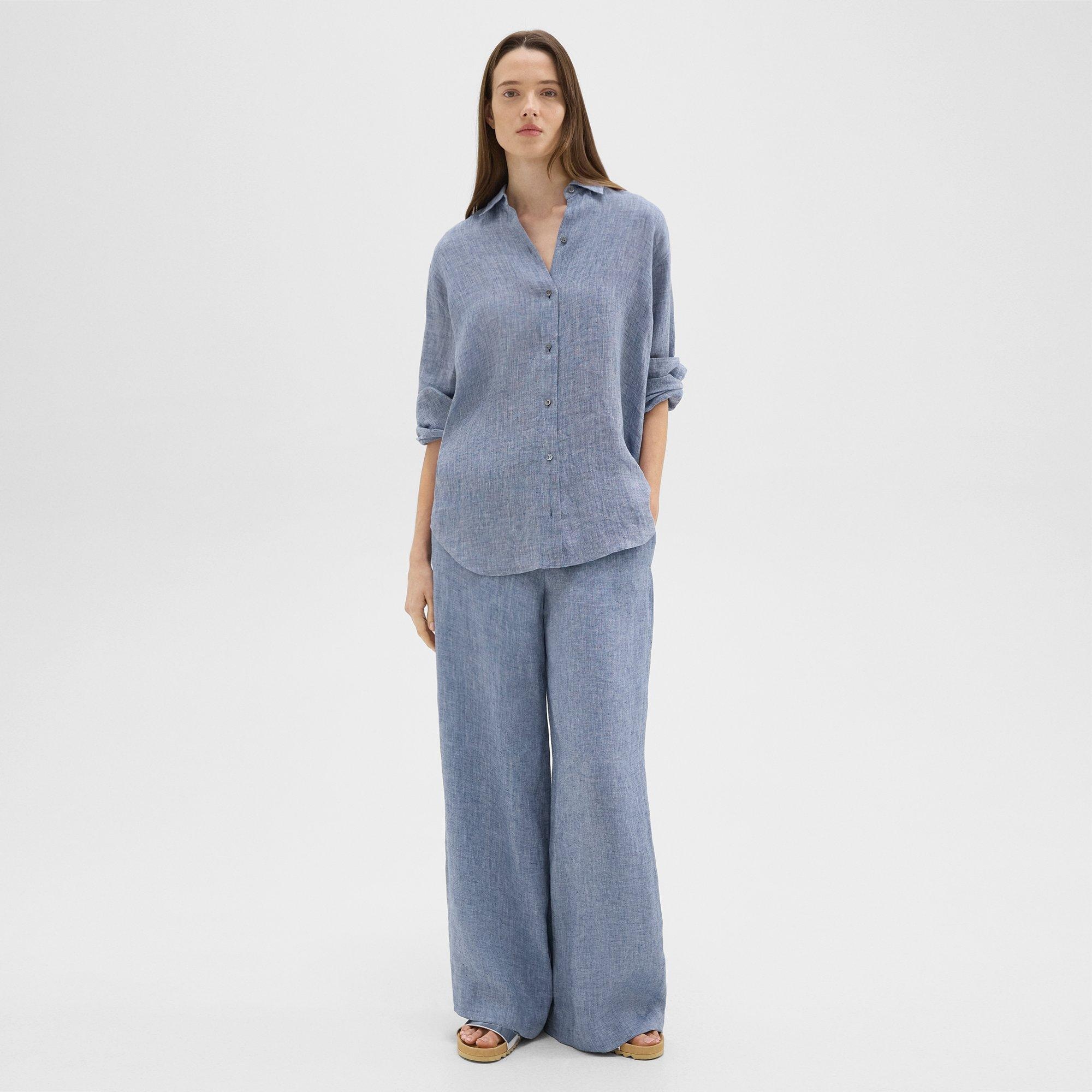 Relaxed Pull-On Pant in Hemp - 2
