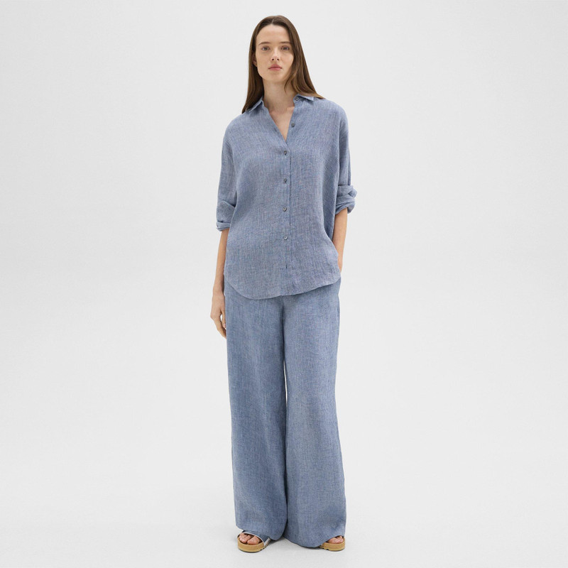 Relaxed Pull-On Pant in Hemp 2