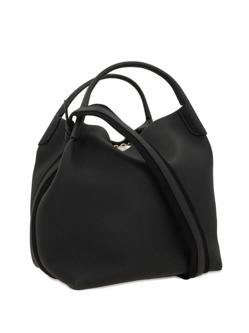 leather tote bag - 1