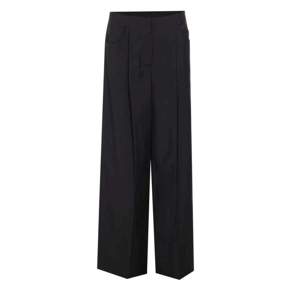 Fendi Black Trousers - Palazzo Pants Women - 1