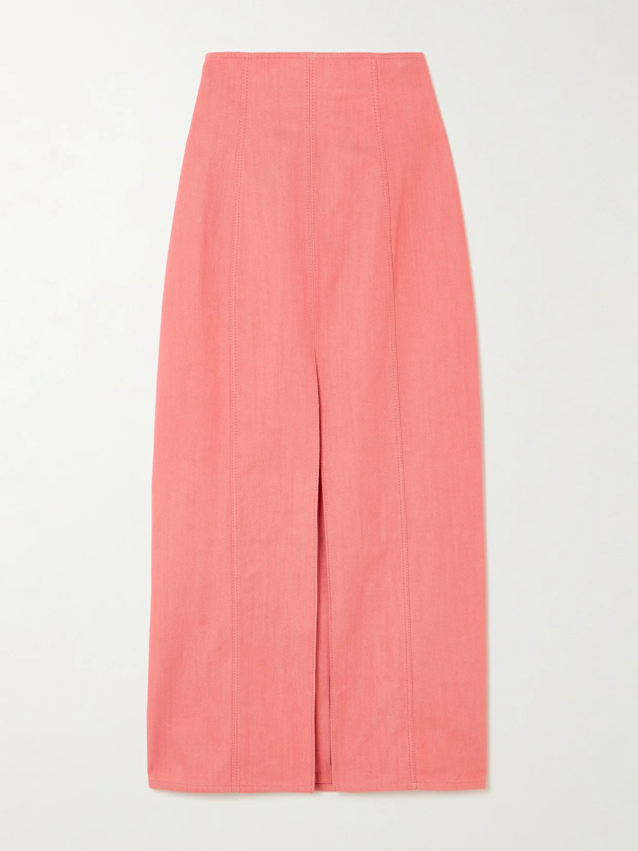 Denim Midi Skirt - 1