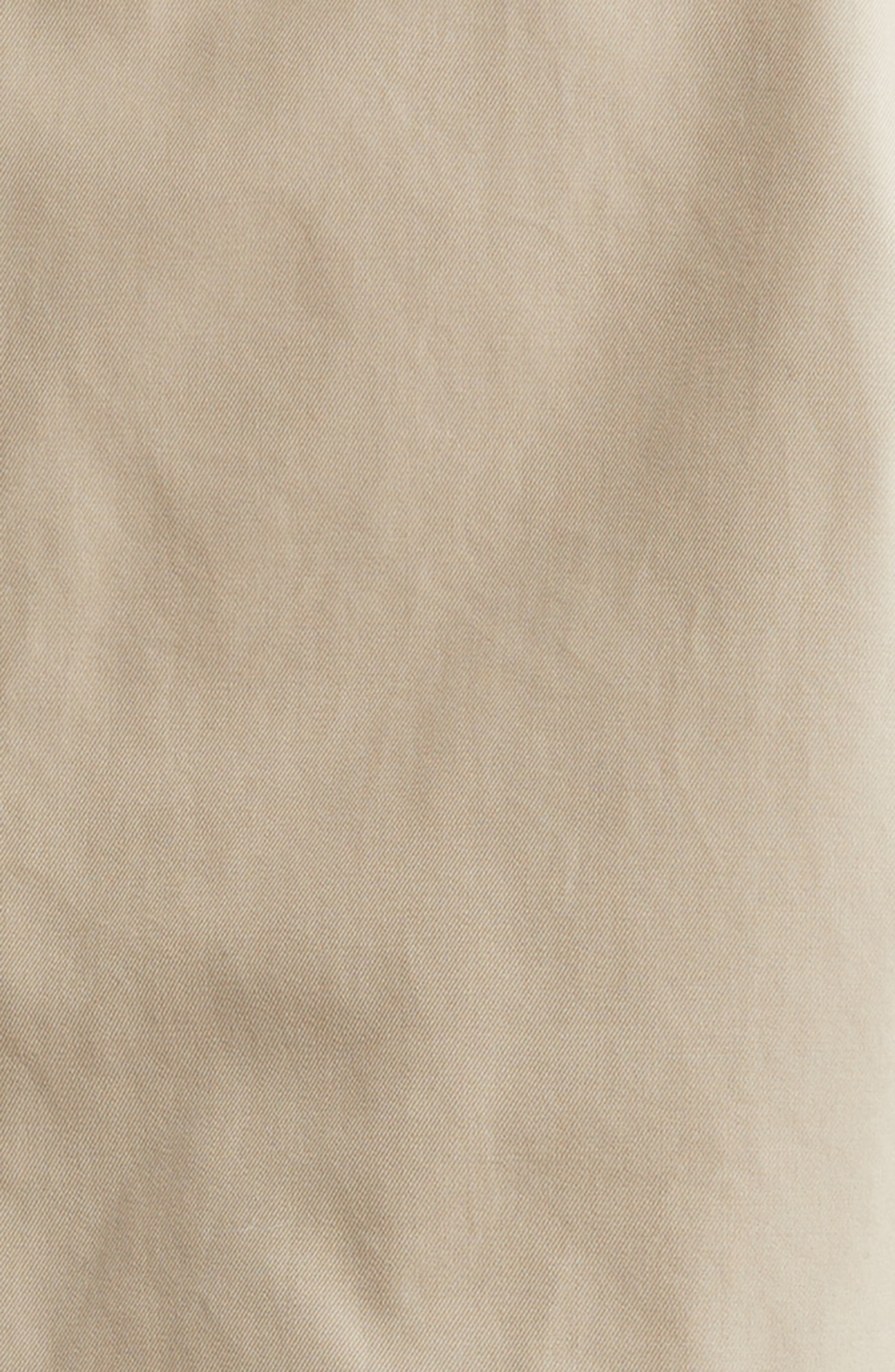 AMI PARIS Cotton Gabardine Worker Jacket in Cafe Creme at Nordstrom - 5