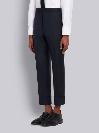 Thom Browne Navy Super 120s Wool Twill Trouser outlook