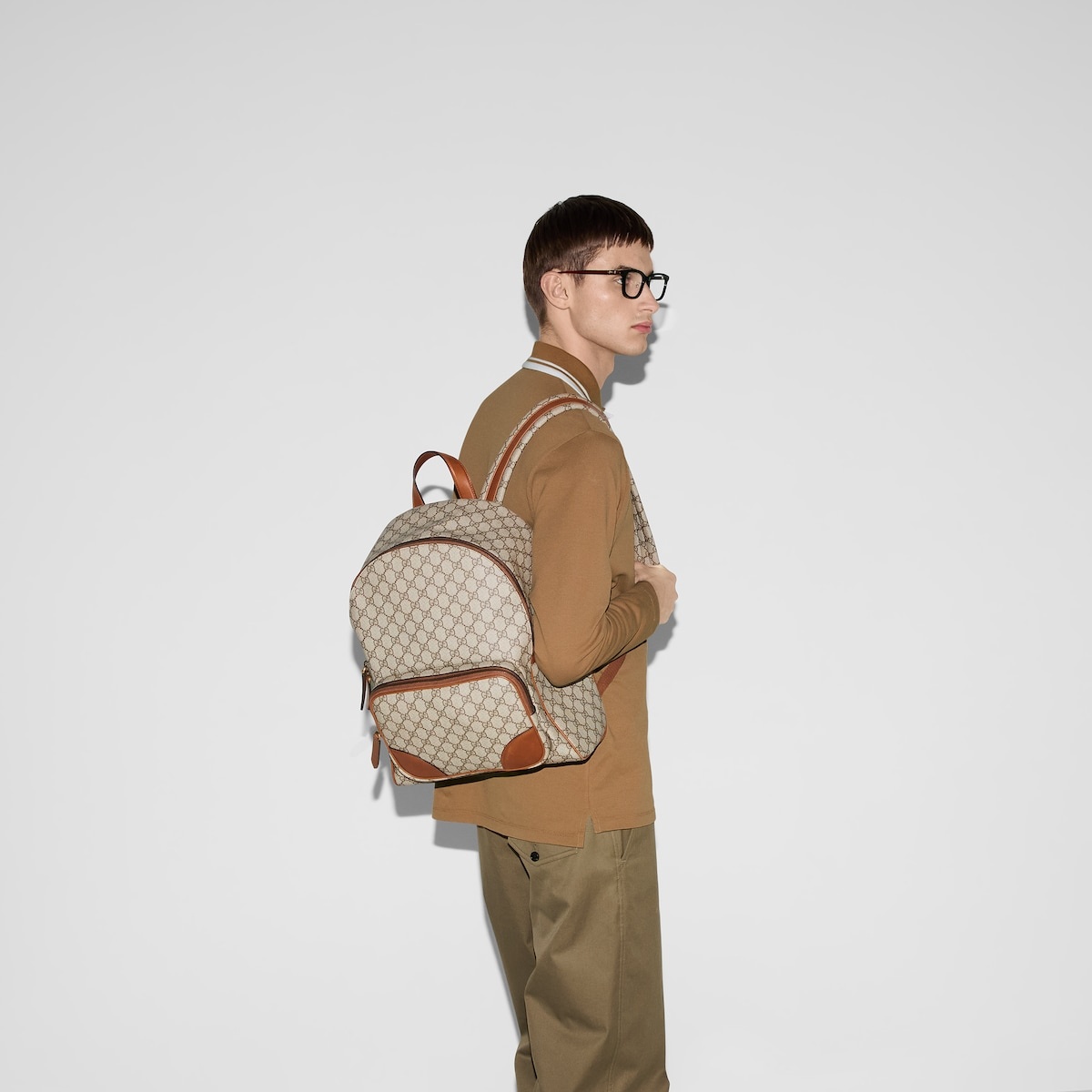 GG Emblem medium backpack - 3