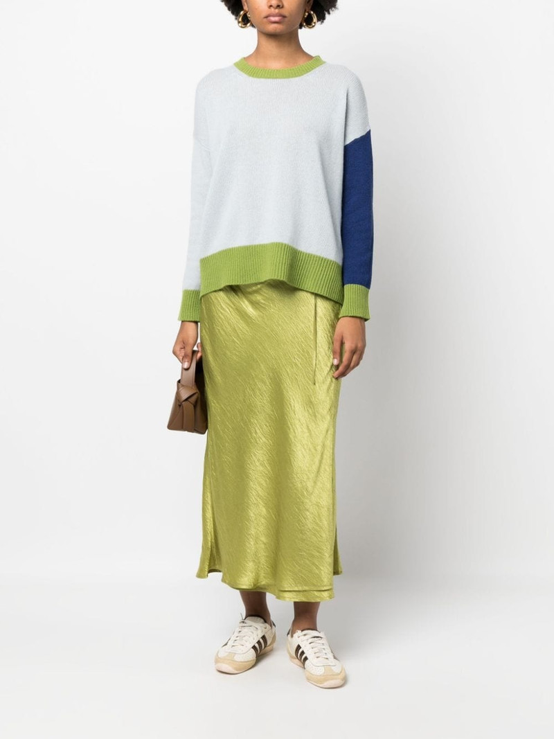 Marni colour-block panelled jumper outlook