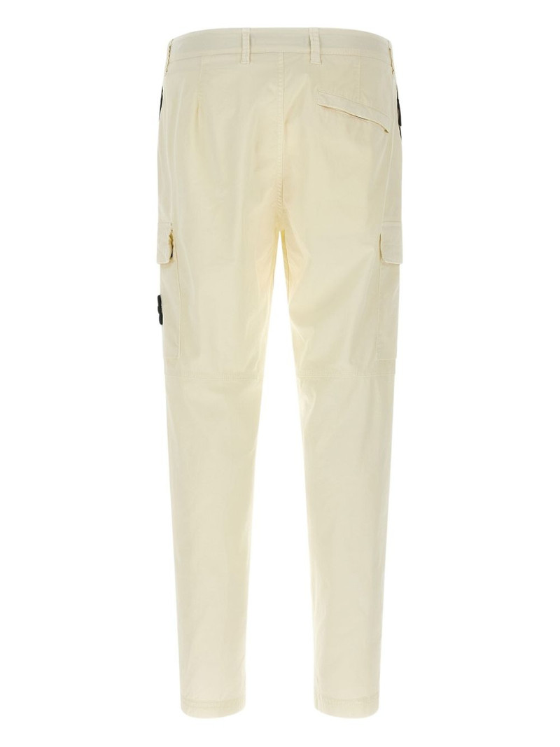 Stone Island cargo-pockets logo-badge trousers outlook