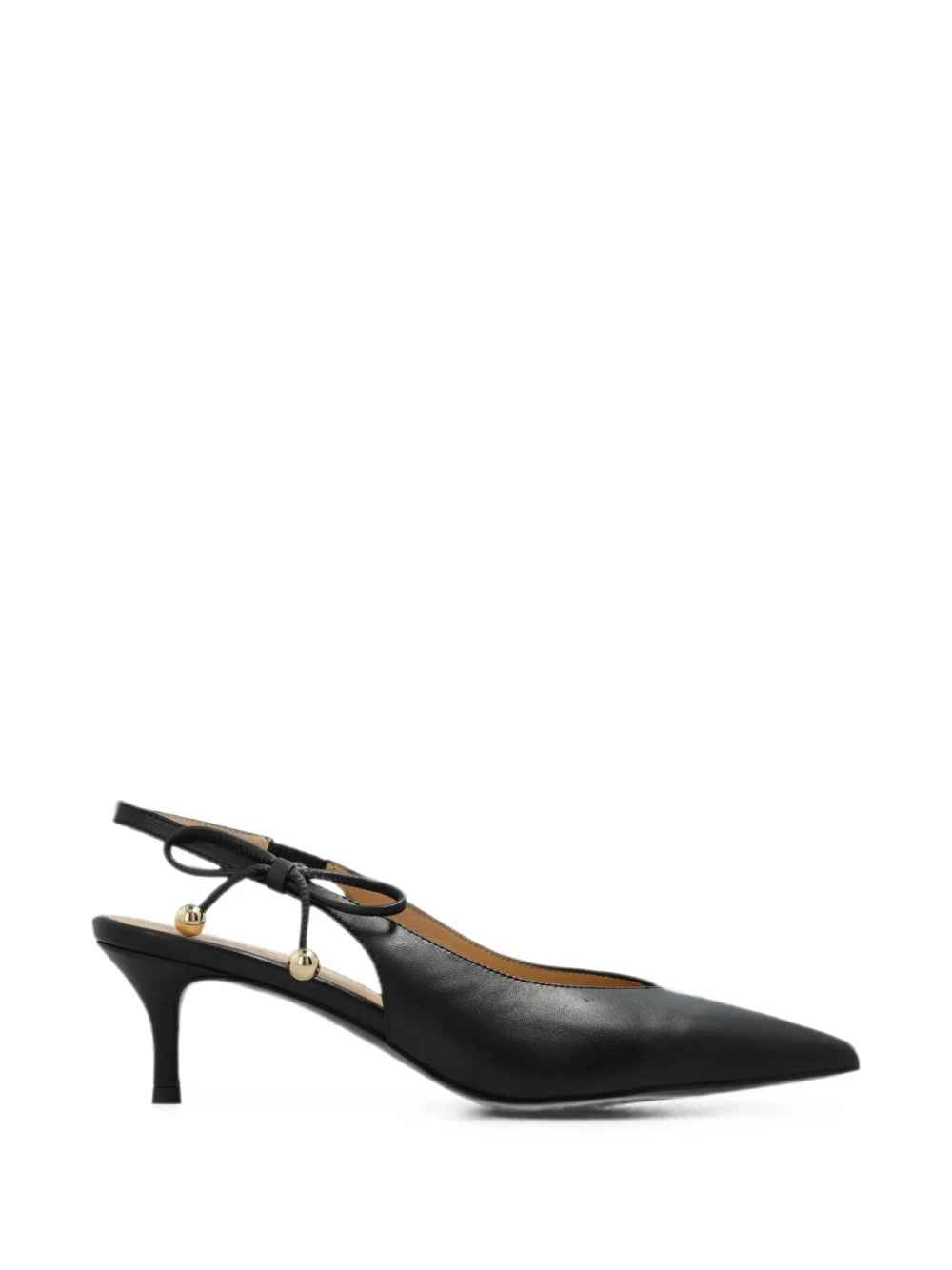 Poppy bow-detail slingback pumps - 1