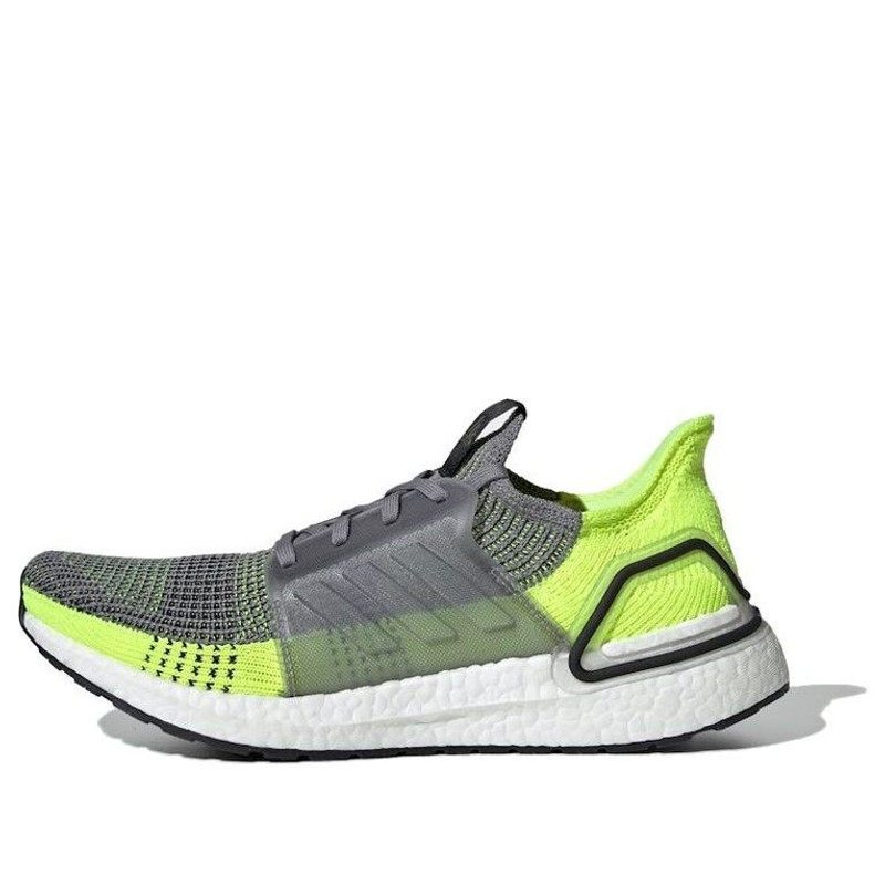 adidas UltraBoost 19 'Grey Yellow' EF1343 - 1