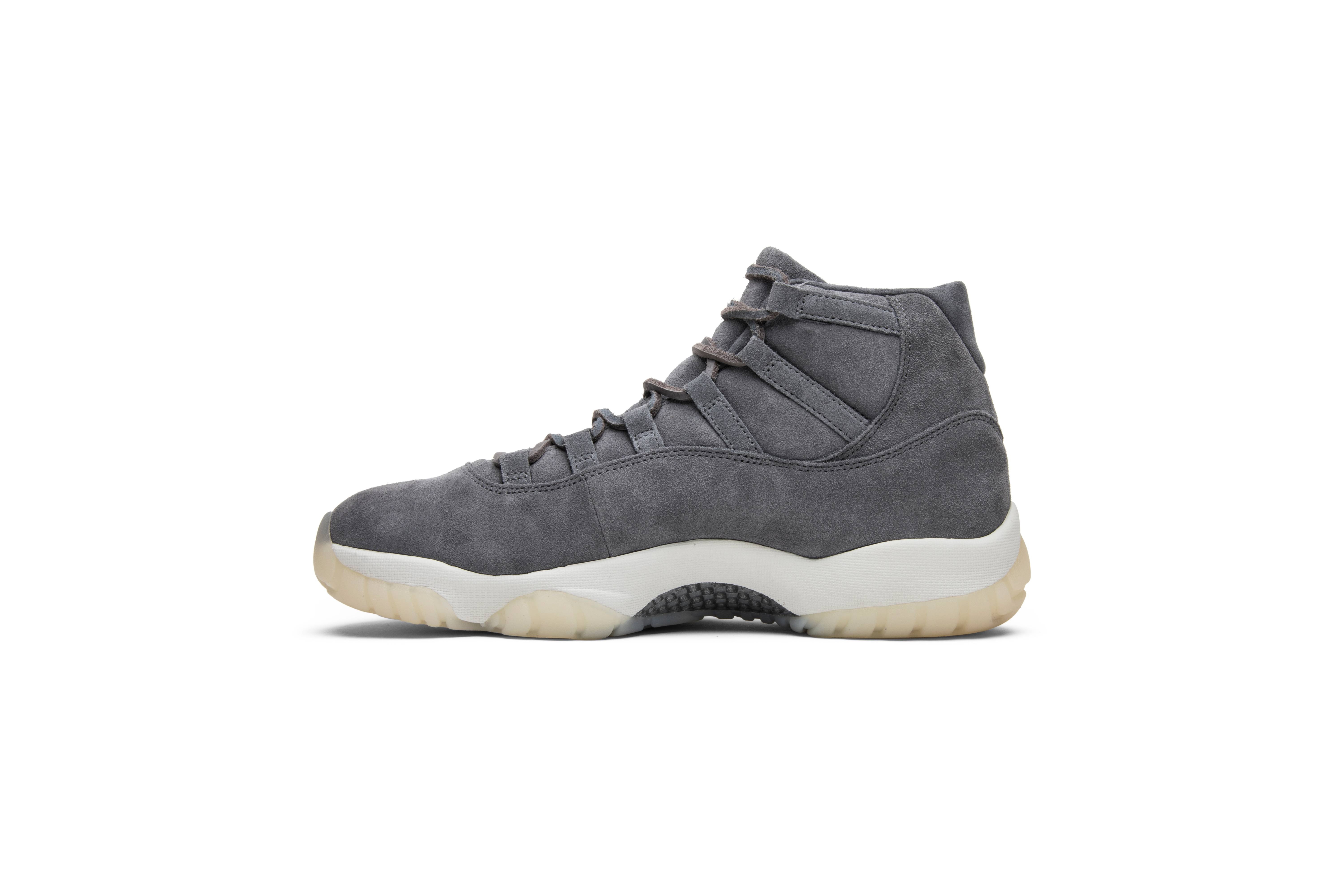 Air Jordan 11 Retro Premium 'Grey Suede' - 3