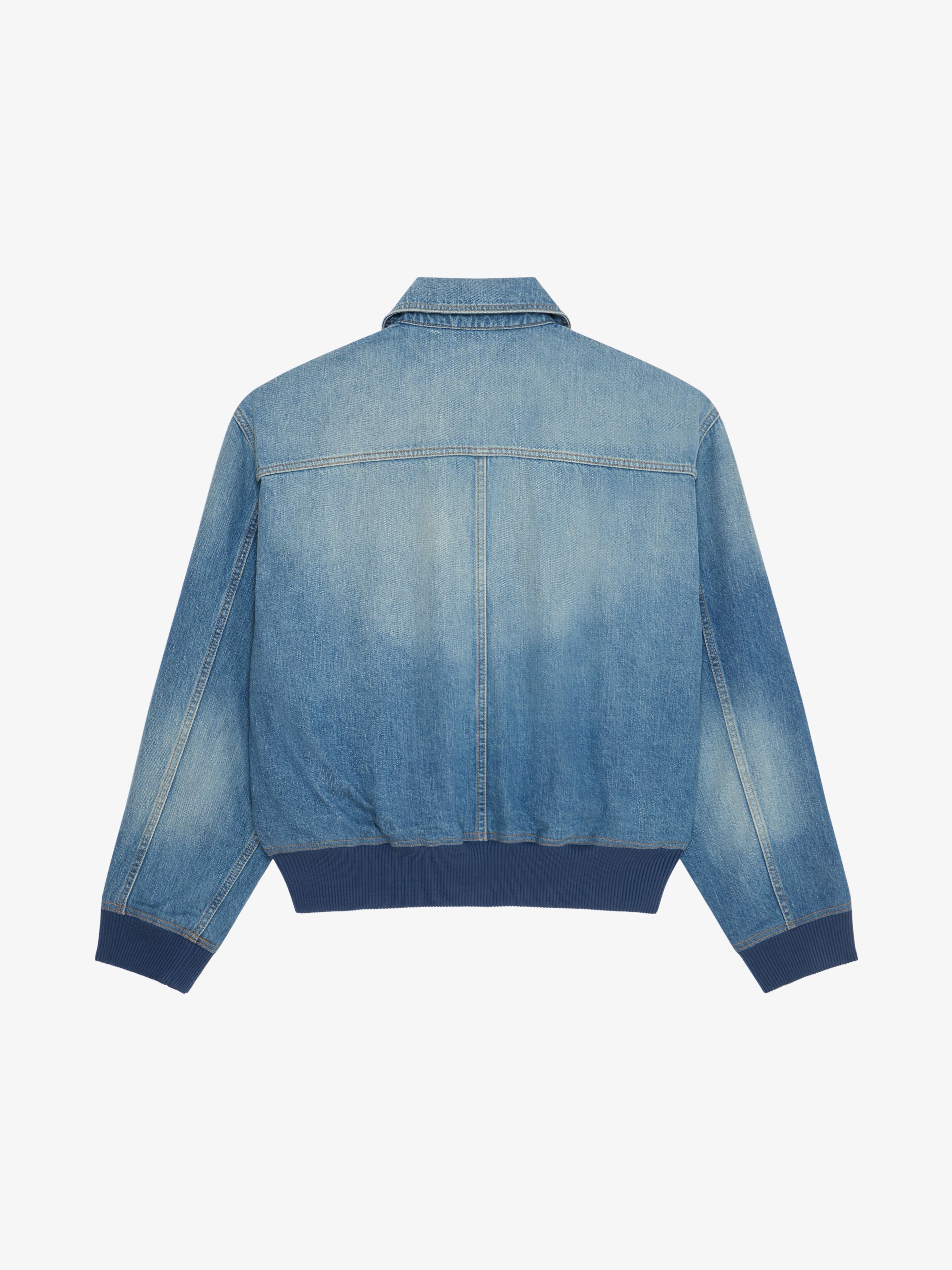 BOMBER JACKET IN DENIM - 2