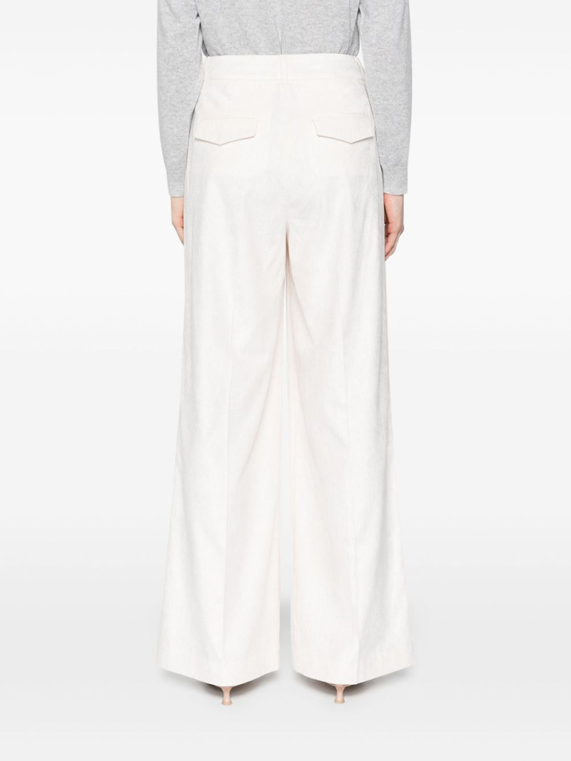 corduroy straight-leg trousers 4