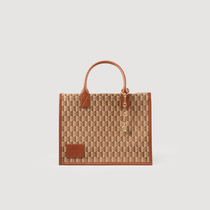 Kasbah logo jacquard bag 1