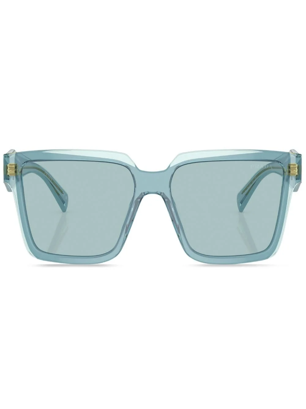 square-frame tinted sunglasses - 1