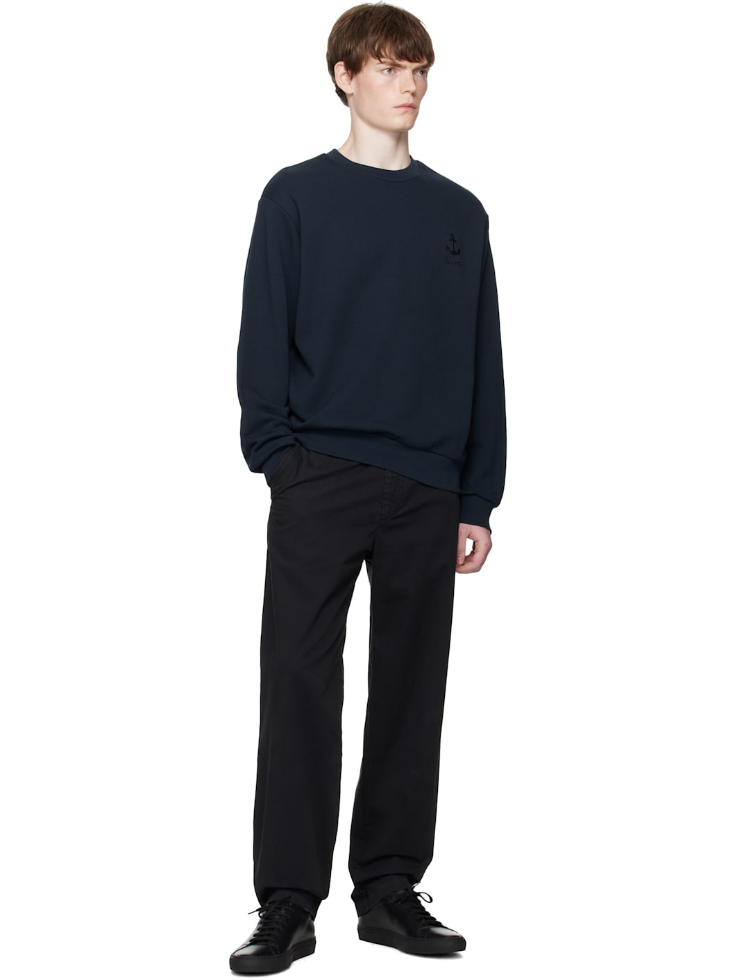 Navy James Sweatshirt - 4