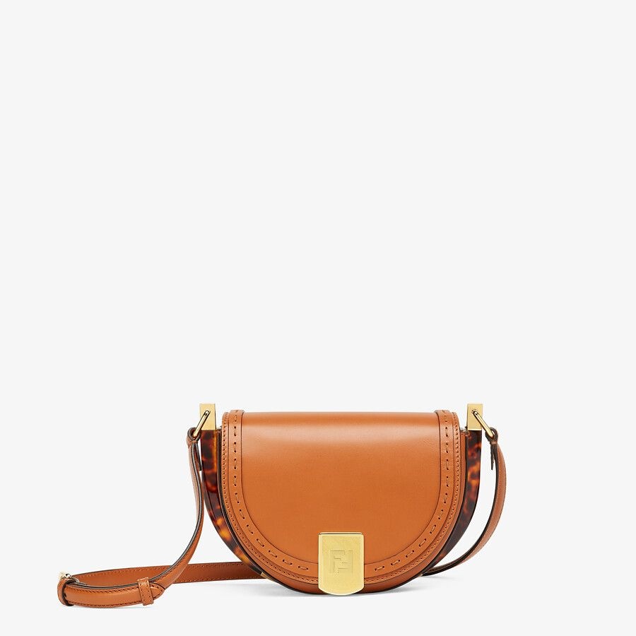 Brown leather bag - 1