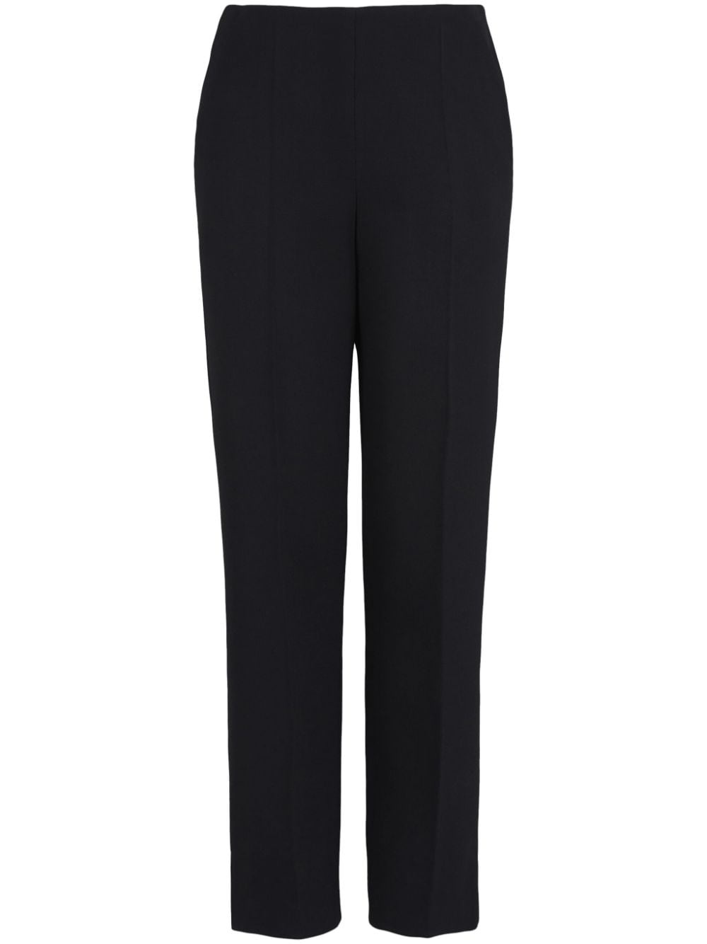 straight-leg wool trousers - 1