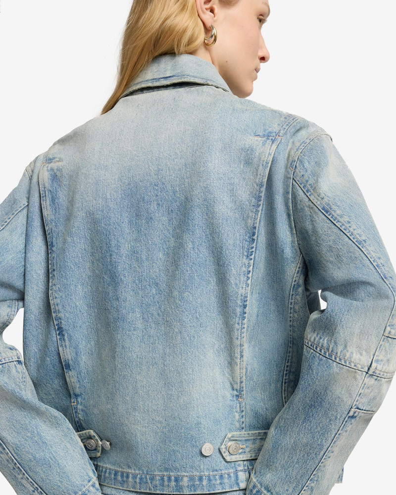 Workwear Jacket in Coated Midland 4