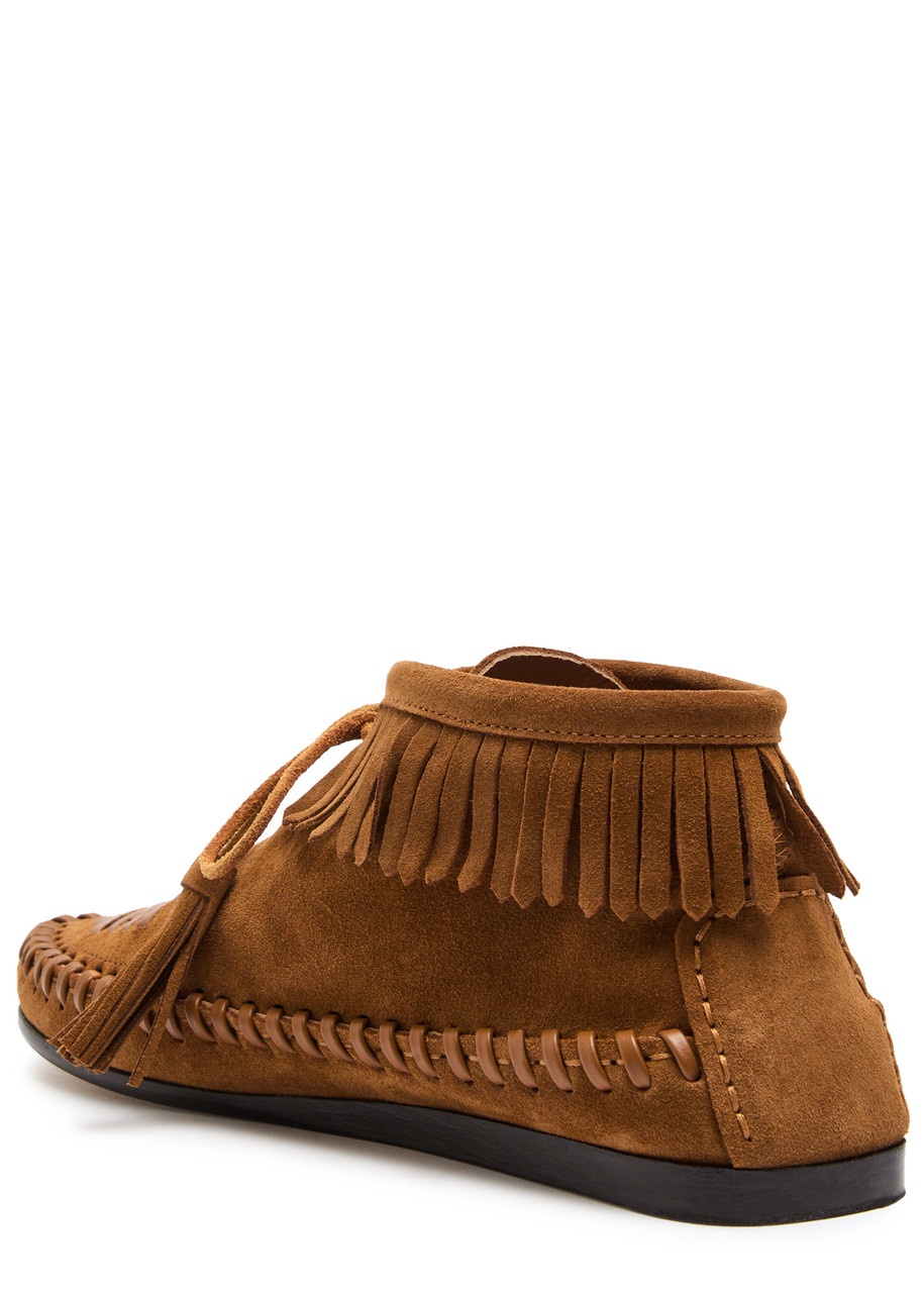 Isabel Marant étoile Felsa Fringed Suede Loafers - 2