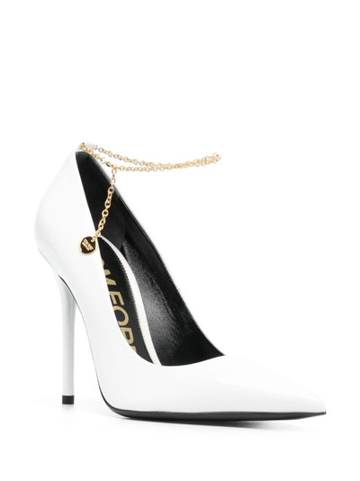 TOM FORD 110mm patent leather pumps outlook