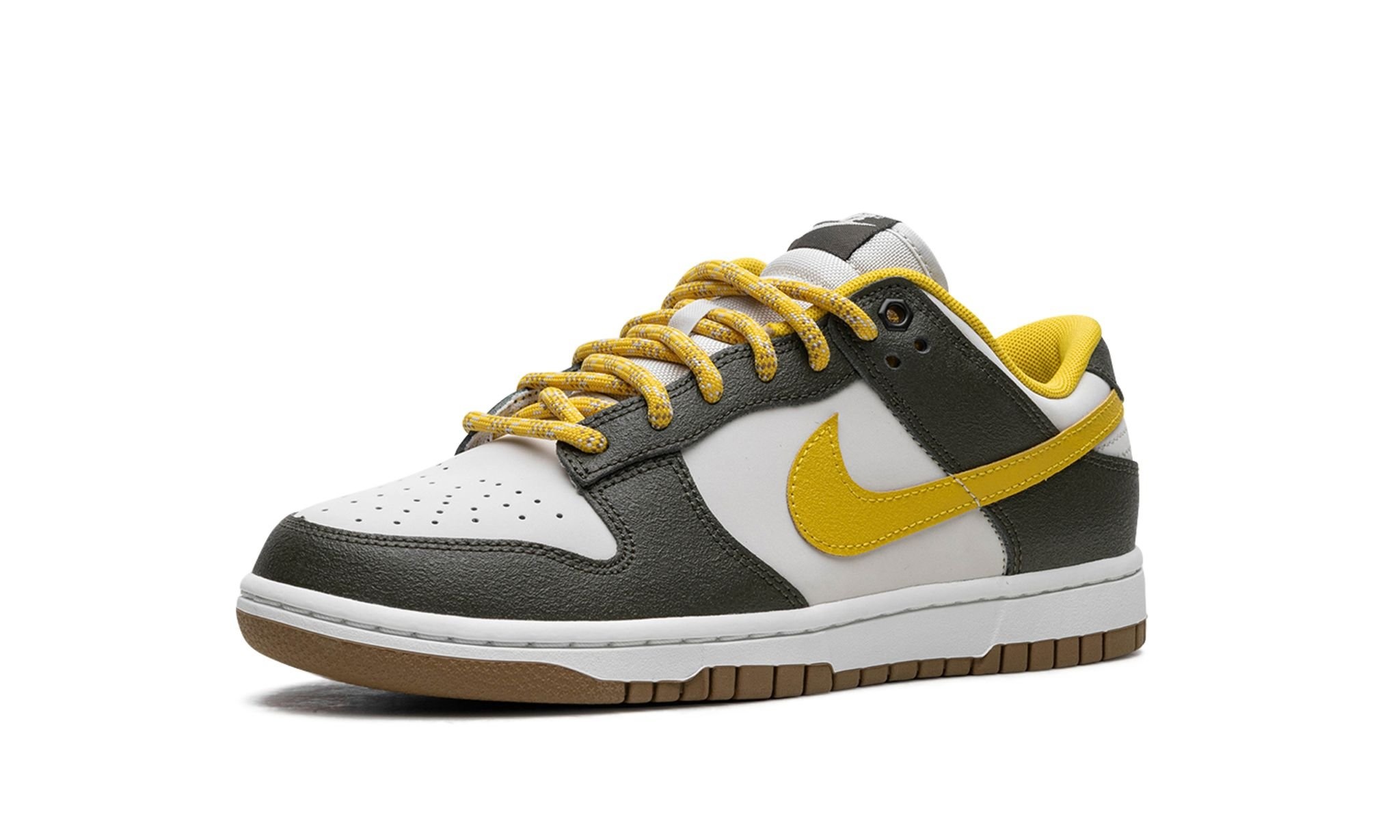 Dunk Low "Cargo Khaki / Vivid Sulfur" - 4