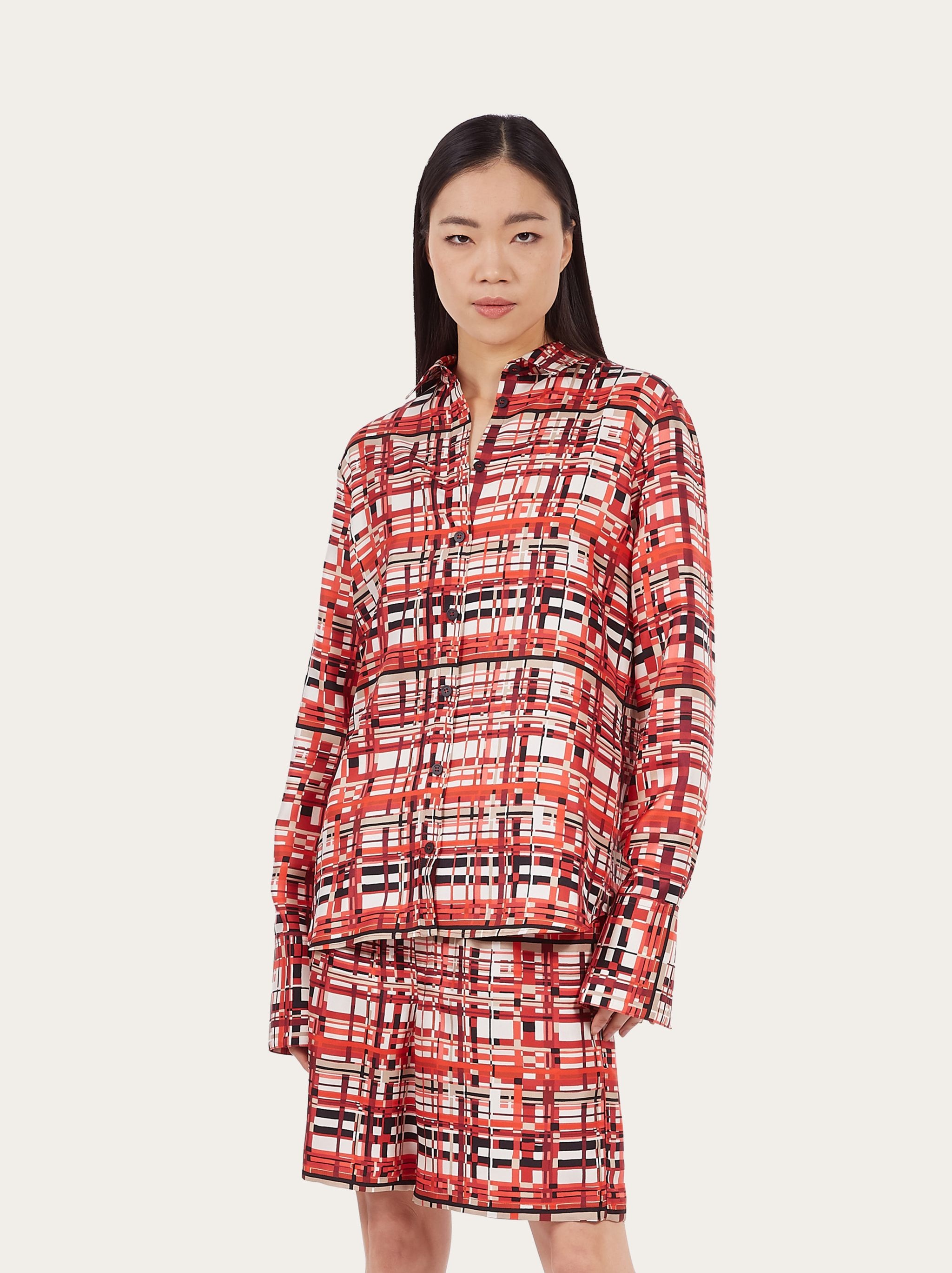 Long sleeved check shirt - 2