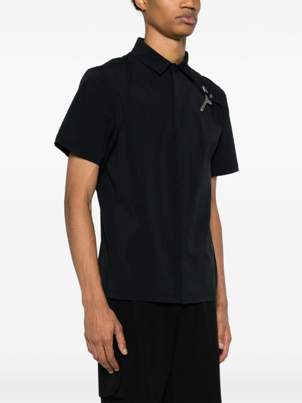 hardware-detailed shirt - 3