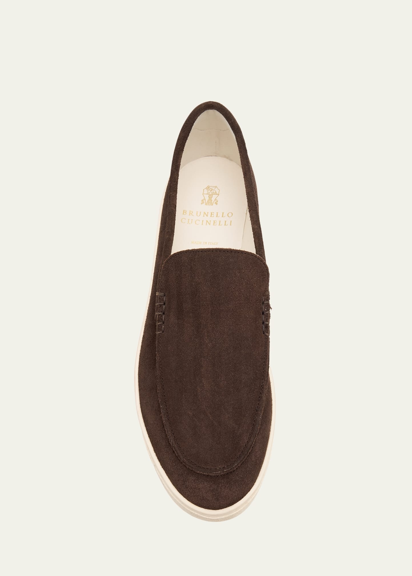 Men's Hybrid Venetian Suede Slip-Ons - 3