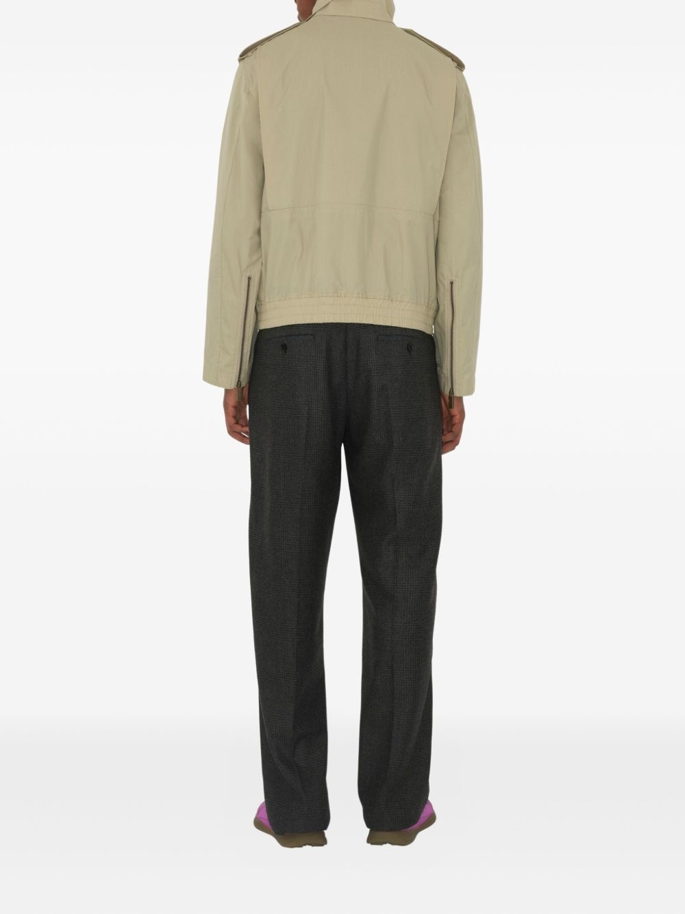 high-neck jacket - 3