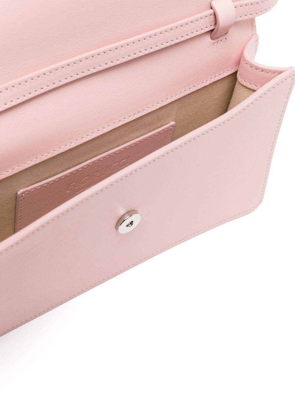melted leather crossbody bag - 4